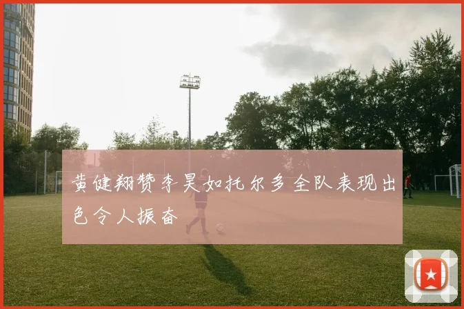 黄健翔赞李昊如托尔多全队表现出色令人振奋